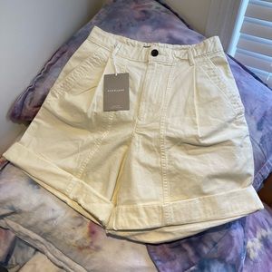 NWT Everlane High Waisted Shorts